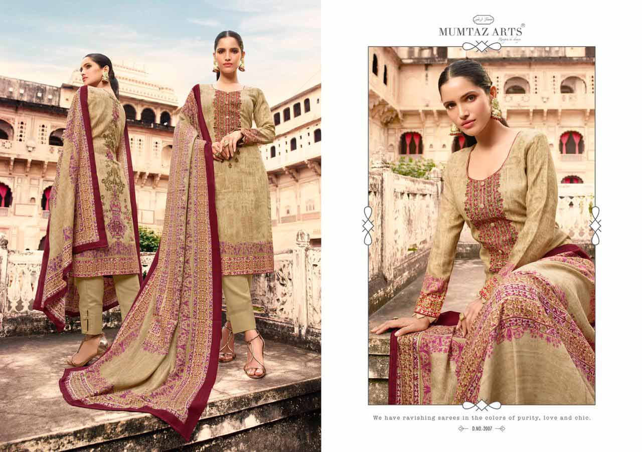 Mumtaz Art Cashmere Vol 1 Karachi Work Suit Mumtaz Art Cashmere Vol 1 Karachi Work Suit